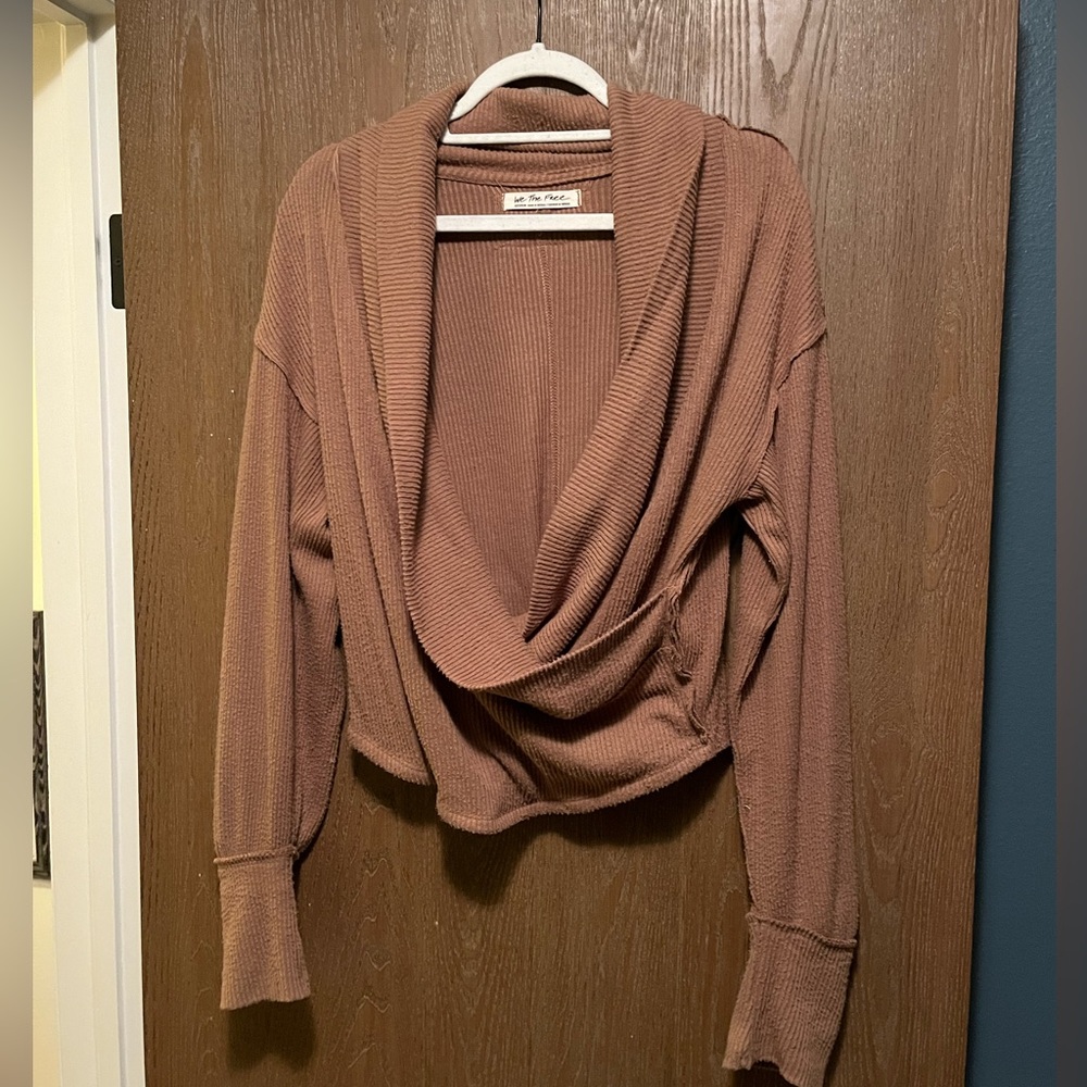 Free People Crop Sweater